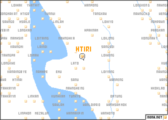 map of Hti-ri