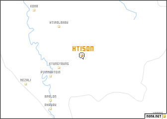 map of Htison