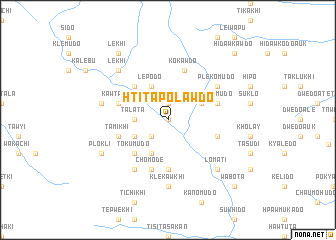 map of Htitapolawdo