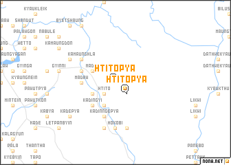 map of Htitopya