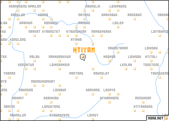 map of Htiyam