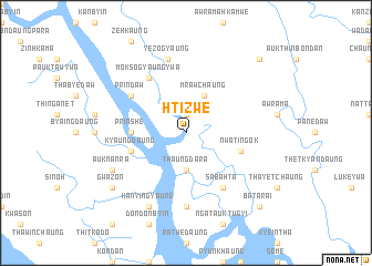 map of Htizwe