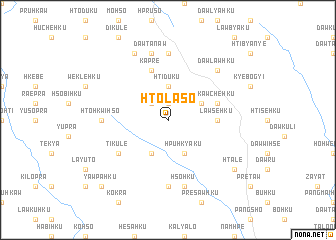 map of Htö-la-so