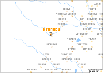 map of Htonbaw