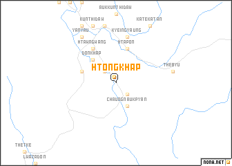 map of Htong-khap