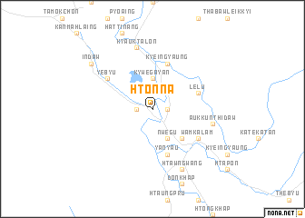 map of Hton-na