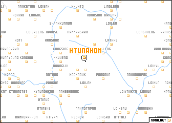 map of Htu-na-hom