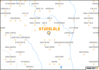 map of Htu-ra-lā-lè