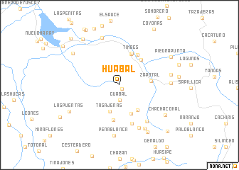 map of Huabal