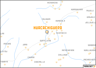 map of Huacachiguero