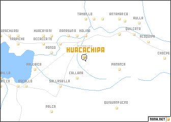 map of Huacachipa