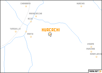 map of Huacachi