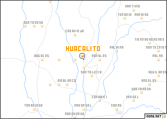 map of Huacalito