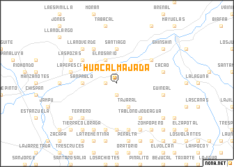 map of Huacal Majada