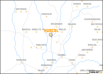 map of Huacal