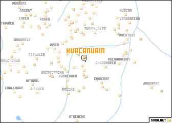 map of Huacanuain