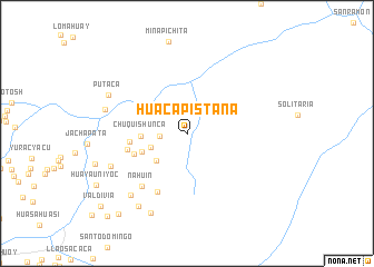 map of Huacapistana
