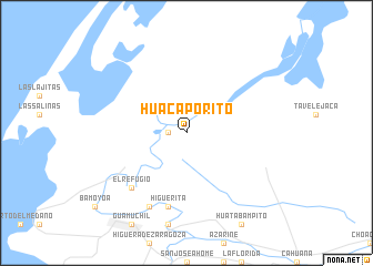 map of Huacaporito