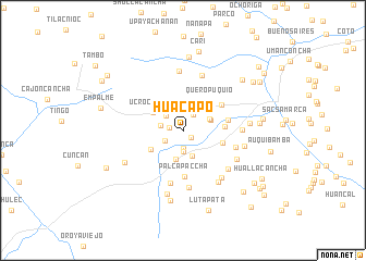 map of Huacapo