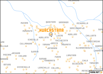map of Huacastana