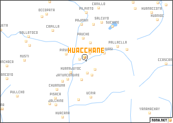 map of Huacchane