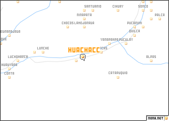 map of Huachacc