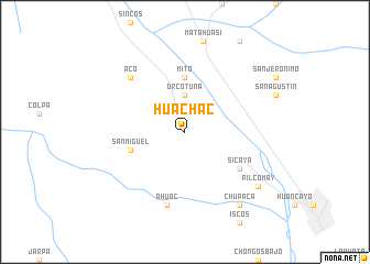 map of Huachac