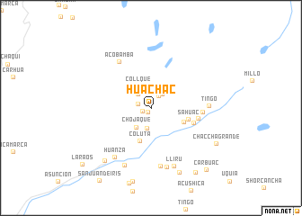 map of Huachac