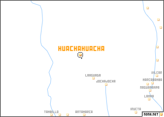map of Huachahuacha