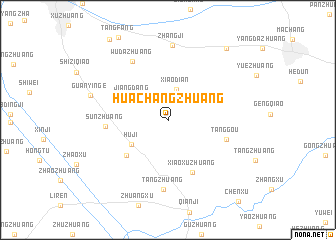 map of Huachangzhuang