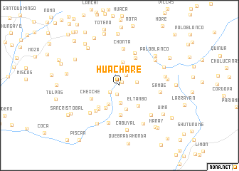 map of Huachare