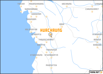 map of Huachaung