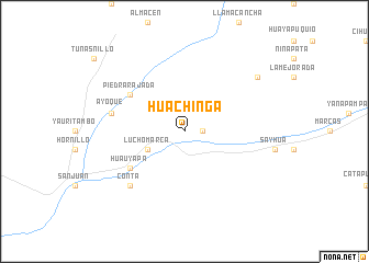 map of Huachinga