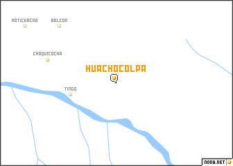 map of Huachocolpa