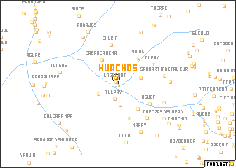 map of Huachos