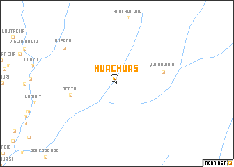 map of Huac-Huas