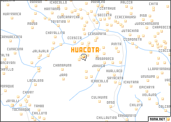 map of Huacota