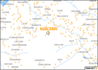 map of Huacrani