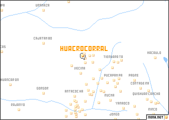 map of Huacrocorral