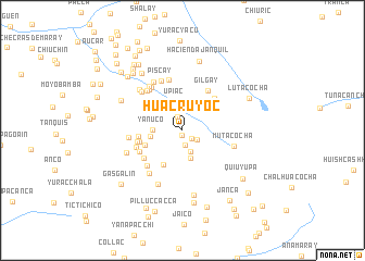 map of Huacruyoc