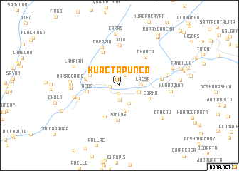 map of Huactapunco