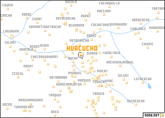 map of Huacucho