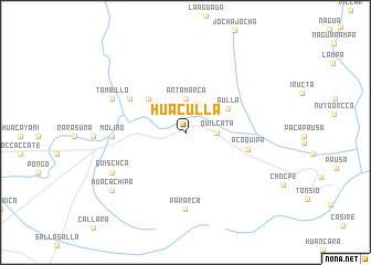 map of Huaculla