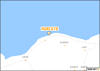 map of Huacuyo