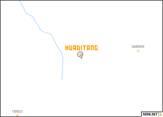 map of Huaditang