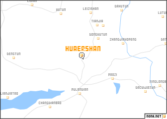 map of Hua\