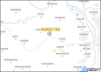 map of Huagetou