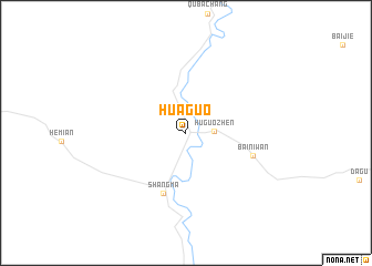 map of Huaguo