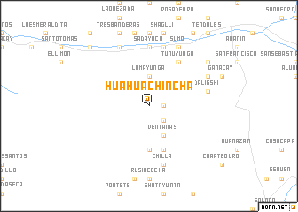 map of Huahuachincha