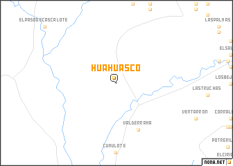 map of Huahuasco